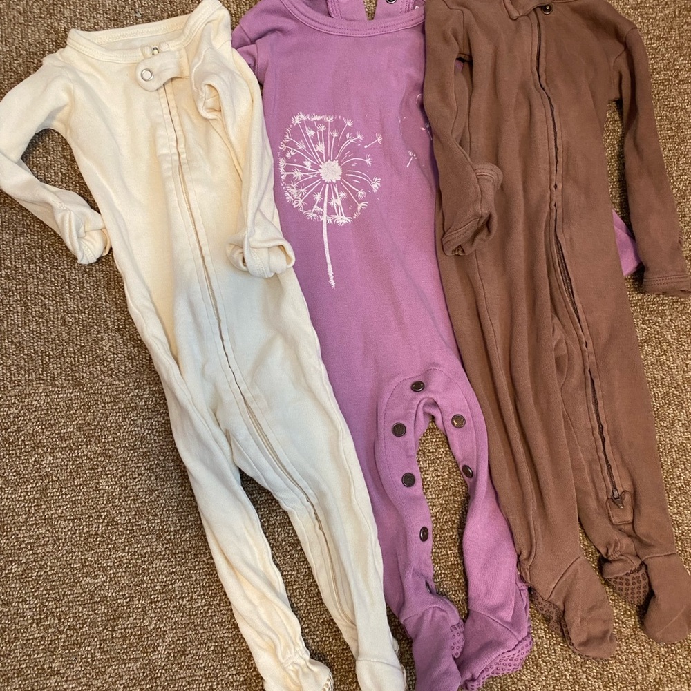 Pajamas footies Loved baby organic cotton set